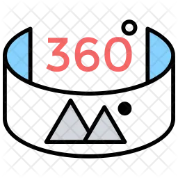 360 Degree Image  Icon