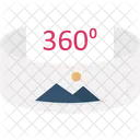 360 Degree Image 360 Degree Vision Aerial Panoramas Icon