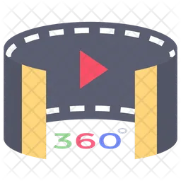 360 Degree Video  Icon