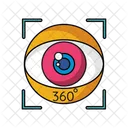 360 Degree View  Icon