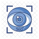 360 Degree View  Icon