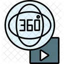 360 Degrees  Icon