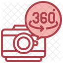 360 Grad Grad Option Symbol