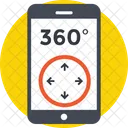 360-Grad-Video  Symbol