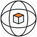 360 Vr Virtual Icon