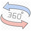 Degree Lineal Color Icon Icon