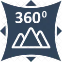 360도 이미지  아이콘