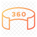 360 Vr Metaverse Icon