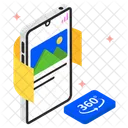 Panorama 360 Vector Icon