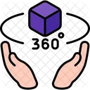 360 Rotate  Icon
