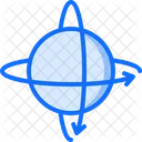 360 Rotation  Icon