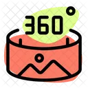 360 Screen Image  Icon