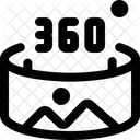 360 Screen Image  Icon