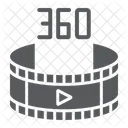 Video Rotation View Icon