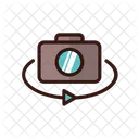 View Rotate Camera Camera Icon