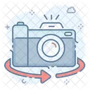 360 View Camera Live Coverage Vr Coverage Icon