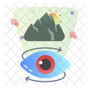 360 View Panoramic View Immersive View Icon