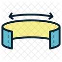 360 Virtual Reality  Icon