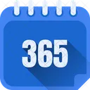 365 dias  Ícone
