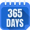 365 dias  Ícone
