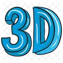 3 D 3 D Cad 3 D Animation Icon