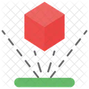 3 D Blocks Cube Shape Icon