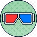 3 D Brille Virtuelle Realitat Erweiterte Realitat Icon