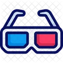 3D-Brille  Symbol