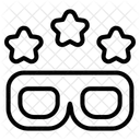 3D-Brille  Symbol