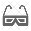 D Brille Spiel Symbol