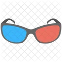 3 D Brille Film Symbol