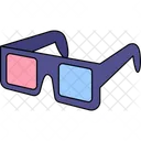 3D-Brille  Symbol