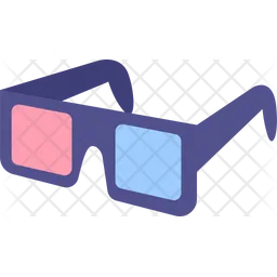 3D-Brille  Symbol