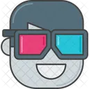3 D Brille Symbol