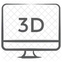 3d Computer Graphics  Icon