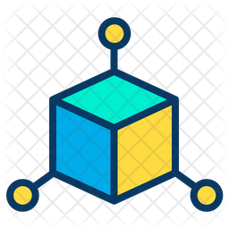 3d Cube Icon Of Colored Outline Style Available In Svg Png Eps Ai Icon Fonts