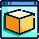 3d cube  Icon