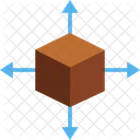 3 D Cube 3 D Design 3 D Shape Icon