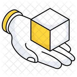 3d Cube  Icon