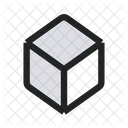 3d Cube  Icon