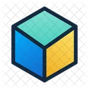3d Cube  Icon