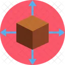 3d cube  Icon