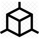 3d cube  Icon