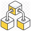 3d Cube Network  Icon