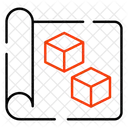 3d Cubes Icon