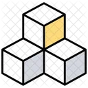 3D Cubes Icon