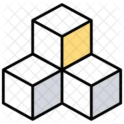 3D Cubes  Icon