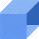 3 D Cubo Tres Ícone