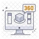 3D Design  Icon