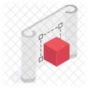 3 D Design Prototype Icon